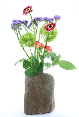 Stone Flower Vase V117 SOLD