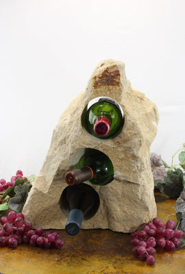 Stone Wine Bottle Holder W105 SOLD
