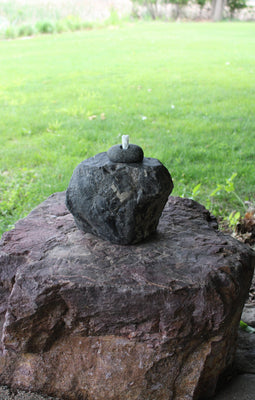 Stone Tiki Lamp T931