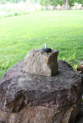 Stone Tiki Lamp T935