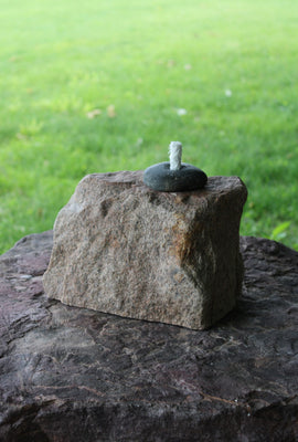 Stone Tiki Lamp T935
