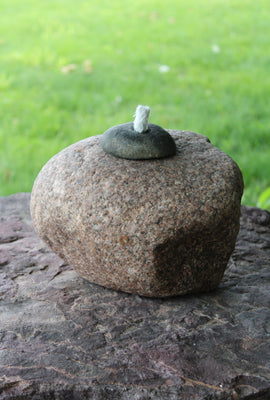 Stone Tiki Lamp T936