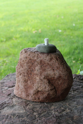 Stone Tiki Lamp T937