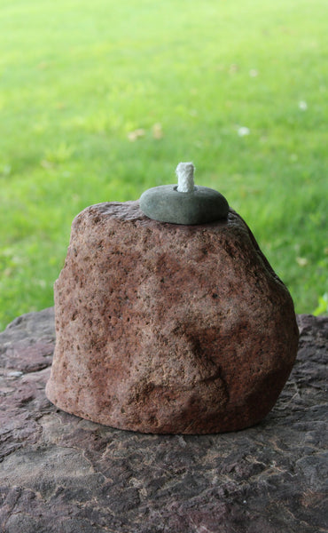 Stone Tiki Lamp T937