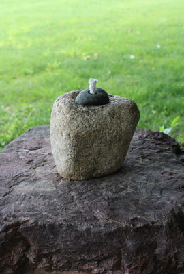 Stone Tiki Lamp T938