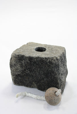 Stone Tiki Lamp T118 SOLD