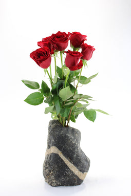Stone Flower Vase V102 SOLD