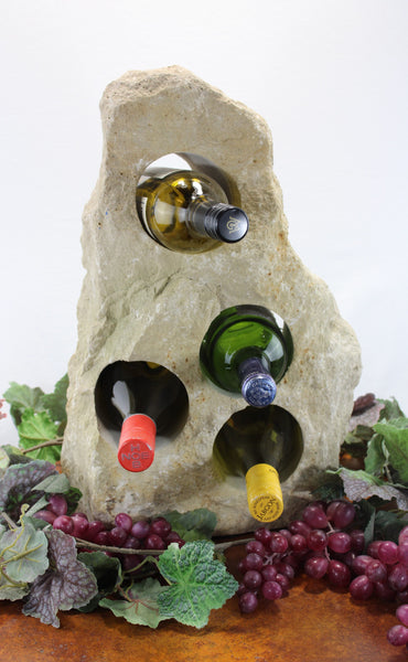 Stone Wine Bottle Holder W101 SOLD