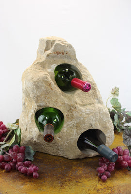 Stone Wine Bottle Holder W105 SOLD