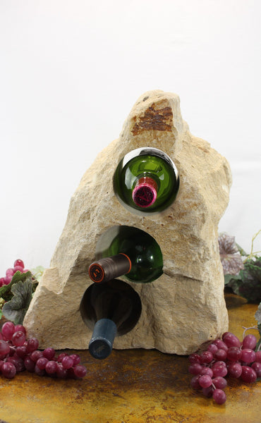 Stone Wine Bottle Holder W105 SOLD