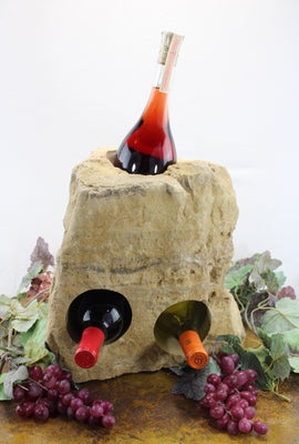 Stone Wine Bottle Holder W107 SOLD
