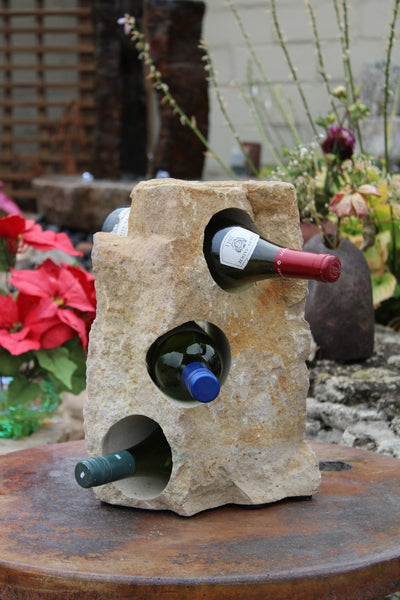 Bottoms Up Wine Bottle Holder – Sea Stones