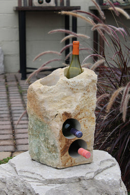 Stone Wine Bottle Holder W112 SOLD